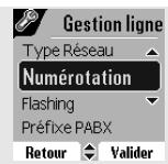 SAGEM D80V - Réglages - 1