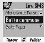SAGEM D80V - Lire un message - 2