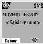 SAGEM D80V - Envoyer un SMS - 4