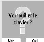 SAGEM D80V - Verrouiller / déverrouiller le clavier - 4
