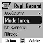 SAGEM D80V - Mode d'enregistrement - 2