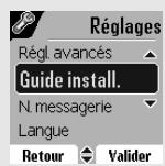 SAGEM D80V - Raccrocher ou décrocher automatiquement - 7