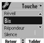 SAGEM D80V - Programmer une touche - 4