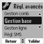 SAGEM D80V - Réglages - 4