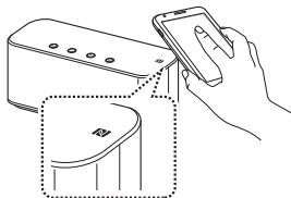 SAMSUNG LEVEL BOX mini NOIRE - Se connecter via bluetooth à l'aide de la fonction NFC - 1