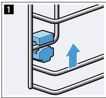 NEFF C18MT22HO - Décrocher les supports - 1