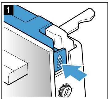 NEFF C18MT22HO - Enlever le recouvrement de la porte - 1