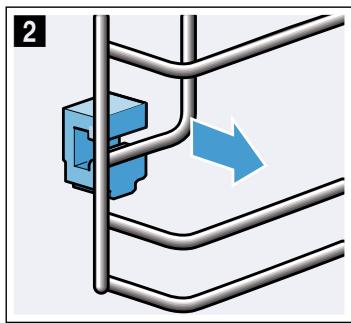 NEFF C18MT22HO - Décrocher les supports - 2