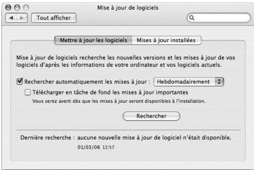 APPLE iMac - Pour rechercher des logiciels mis à jour : - 1