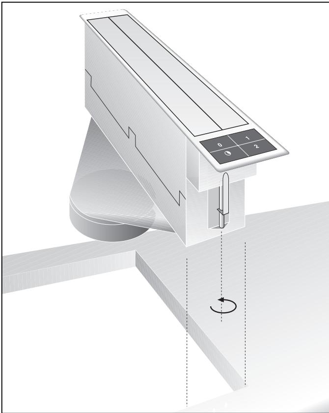 GAGGENAU VL 430/431 - Remarque: le fonctionnement de l'aérateur près d'une table de cuisson à gaz VG 411 est interdit. - 1