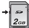 PANASONIC SV-SD310 - Carte mémoire SD avec protection en écriture - 1