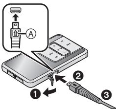 PANASONIC SV-SD310 - Laden Sie den Akku. - 3