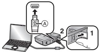 PANASONIC SV-SD310 - Legen Sie einen Akku und eine SD-Speicherkarte ein. (S16, 20) - 2