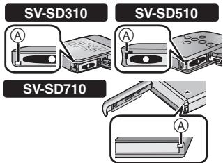 PANASONIC SV-SD310 - Retirer la batterie rechargeable - 1