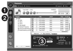 PANASONIC SV-SD310 - Llevese su música consigo en una tarjeta de memoria SD - 1