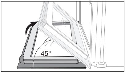ARTHUR MARTIN FE6467X - Démontage des vitres de la porte - 3