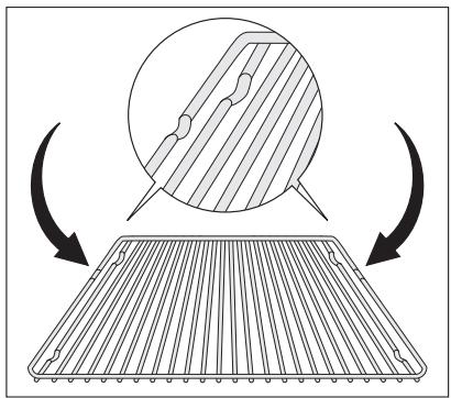 ARTHUR MARTIN FE6467X - Installation de la grille : - 2