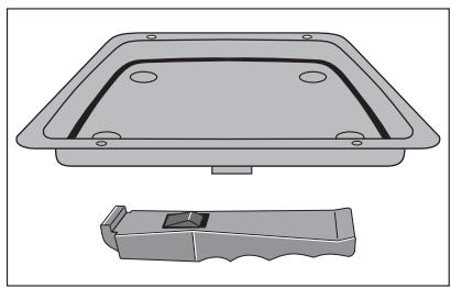 ARTHUR MARTIN FE6467X - Plateau multi-uses avec poignée - 1