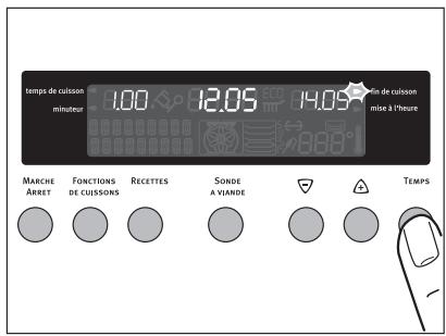 ARTHUR MARTIN FE6467X - Utilisation combinée des fonctions temps de cuisson et fin de cuisson - 3