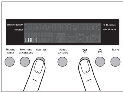 ARTHUR MARTIN FE6467X - Activation du verrouillage des touches - 1