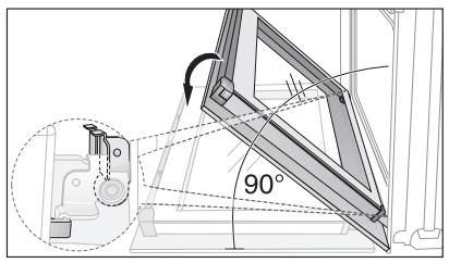 ARTHUR MARTIN FE6467X - Montage des vitres de la porte - 7
