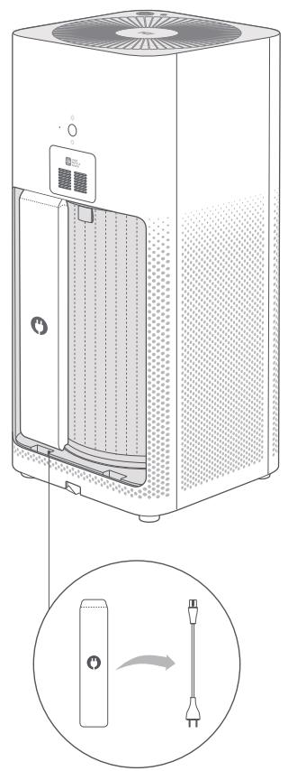 Xiaomi HumidificateurMiAirPurifier25 - Brancher à une alimentation - 2