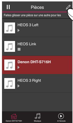 DENON DHTS716HBKE2 - Désaccouplement d'un DSW-1H et de surrounds - 1