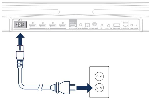 DENON DHTS716HBKE2 - Étape 3: connecter - 1