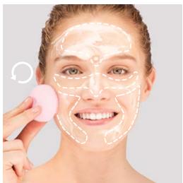 FOREO LUNA GO - Appliquez votre produit nettoyant - 1