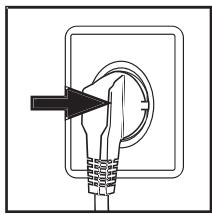 HAIER HW70-1401 SF SILVER - Branchement de l'alimentation - 1