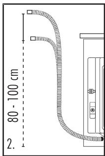 HAIER HW70-1401 SF SILVER - TUYAU d'évacuation - 2