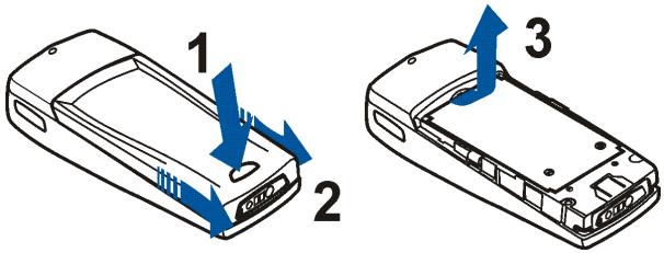 NOKIA 9353910 - Installer la carte SIM et la batterie - 1
