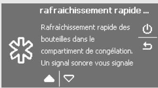 GORENJE RK 2000 P2 - Réfrigération rapide des boissons dans le réfrigérateur - 1