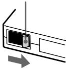 SONY MDS-S50 - Pour éviter un effacement accidentel des données enregistrées - 1