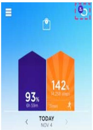 JAWBONE UP24 - Sommeil - 1