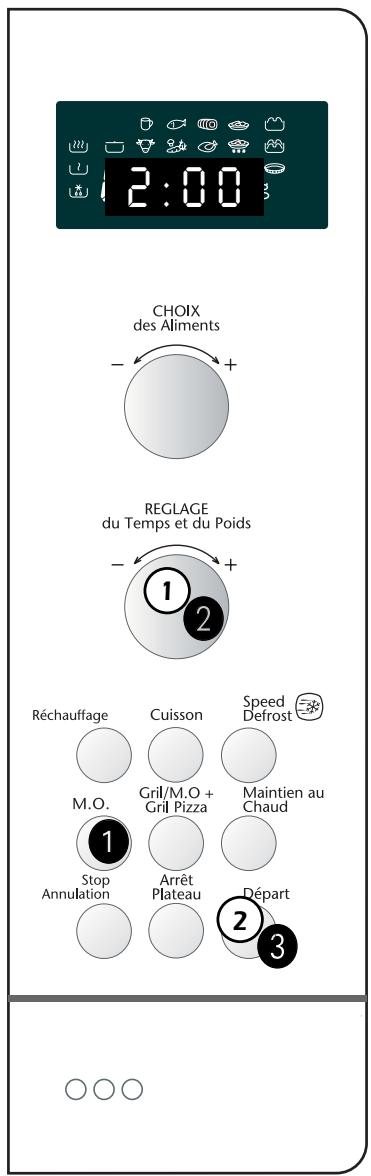 SAUTER SME630BF1 - Programmation par la touche m. o. - 1