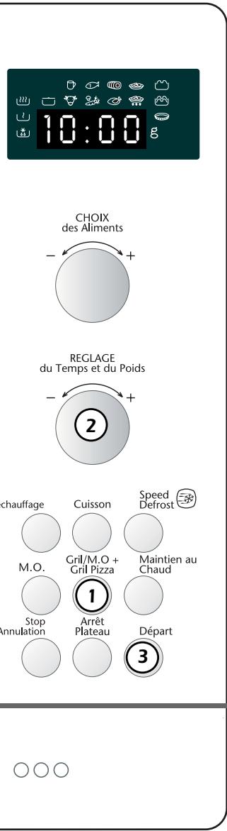SAUTER SME630BF1 - Utilisation de la fonction mo + grill - 4