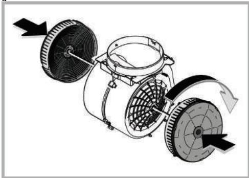 WHIRLPOOL WHVA62FLM - Sirküler carbonlu filtre - 1