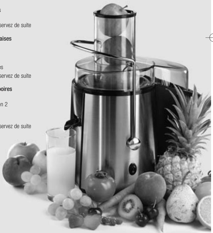 SIMEO PC 450 - Jus de nectarines, pêches, fraises et framboises - 1