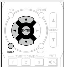 MARANTZ NR-1403 - Utilisez pour sélectionner l'élément à vérifier, puis appuyez sur ENTER. les résultats de mesure de chaque enceinte sont affichés. - 1