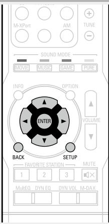 MARANTZ NR-1403 - Fonctionnement du menu - 1