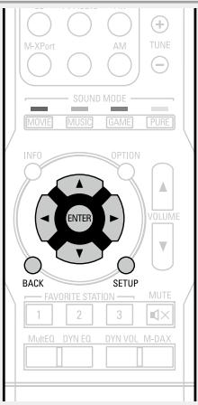 MARANTZ NR-1403 - Fonctionnement du menu - 1