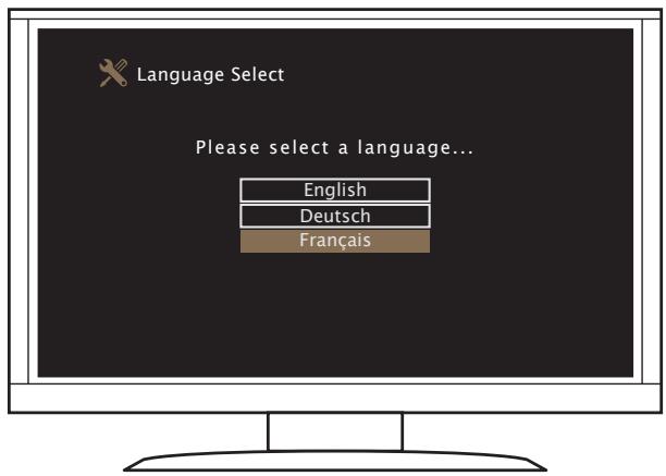 MARANTZ NR-1403 - Suivez les instructions de l'assistant de configuration à l'écran - 1