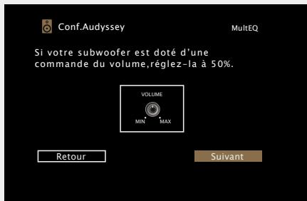 MARANTZ NR-1403 - Sélectionner “démarrer” et appuyez ensuite sur ENTER. - 2