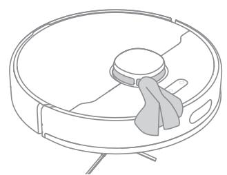 DREAME D10 - Clean the Laser Distance Sensor - 1