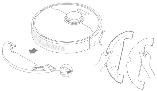 DREAME D10 - Clean the Mopping Module - 1