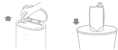 DREAME D10 - Reemplace la bolsa recolectora de polvo - 1