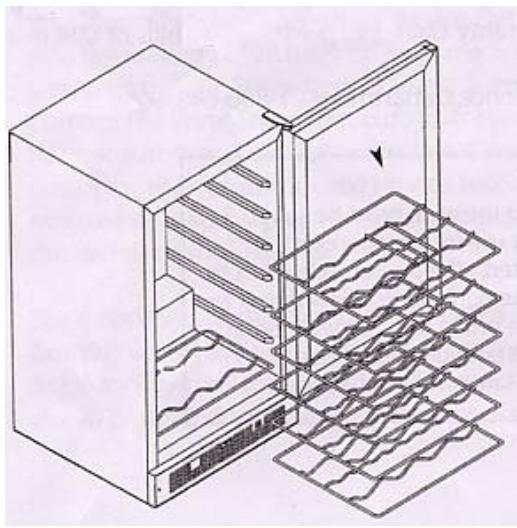 CLIMADIF CV 50 IXDZ - Clayettes en acier (suivant modèles) : - 1
