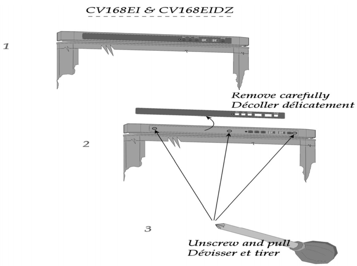 CLIMADIF CV 50 IXDZ - Modèles CV112EIDZ - CV168EI - CV168EIDZ : - 1
