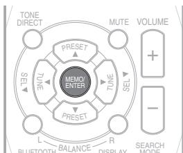 SHERWOOD SH-RX4508 - Préreglage manuel - 2